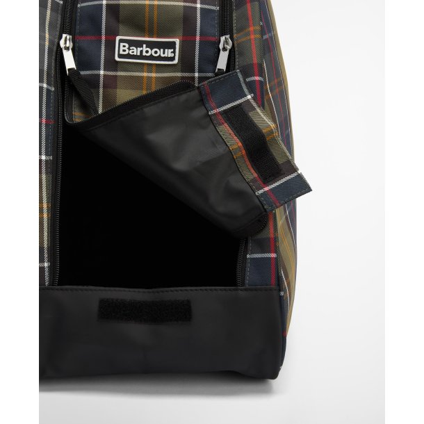 BARBOUR TARTAN BOOT BAG