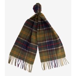 BARBOUR WOOL CASHMERE TARTAN TRKLDE