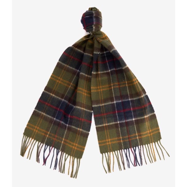 BARBOUR WOOL CASHMERE TARTAN T�RKL�DE