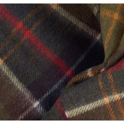 BARBOUR WOOL CASHMERE TARTAN TRKLDE