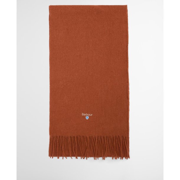 BARBOUR PLAIN LAMBSWOOL SCARF, D.GINGER